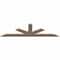 Ekena Millwork Saratoga Smooth Timber Gable Bracket, Douglas Fir, 84"W x 24"H x 1 1/2"D x 5 1/2"F, 7/12 Pitch GBW084X24X0206SAR00SDF - alternate 2